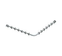 Keuco Keuco Ensemble barre rideau de douche Plan chromé, pour douche d’angle 120x120cm Quantité:1