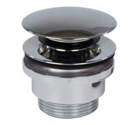 Keuco garniture de vidange 59902130000 chrome noir brossé, ouverture par pression 2000 2000 /4"