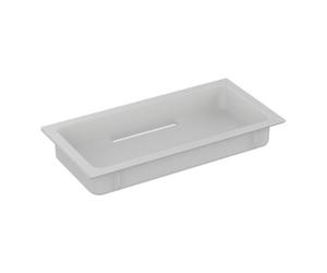 Keuco Keuco Insert en plastique, à fleur, gris clair Quantité:1