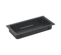 Keuco Keuco Insert en plastique à fleur, noir-gris Quantité:1
