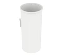 KEUCO Insert en plastique Moll 12764000100 – Remplacement pour kit de brosse de toilette, blanc