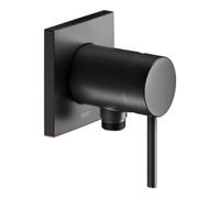 Keuco Keuco IXMO_solo Mitigeur monocommande IXMO 59552 avec raccords de tuyau/angle avec poignée Soft noir Quantité:1