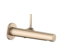 KEUCO Mitigeur monocommande pour lavabo Edition 400 encastré mural Saillie 197 mm Bronze brossé