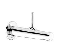 KEUCO Mitigeur monocommandé pour lavabo EDITION 400 encastré mural saillie 165 mm Chromé