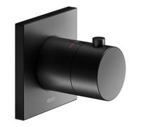 Keuco Keuco Kit de montage IXMO Robinet encastré UP-THM, carré, noir mat Quantité:1
