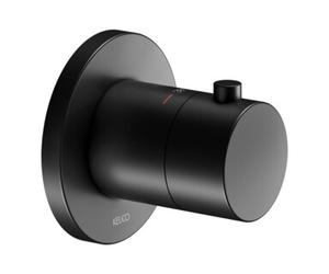 Keuco Keuco Kit de montage IXMO robinet encastré UP-THM, rond, noir mat Quantité:1