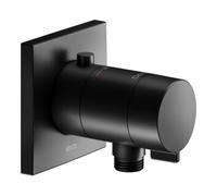 Keuco Keuco Kit de montage IXMO SOLO noir mat, UP-Br-THM, raccord tuyau, carré Quantité:1