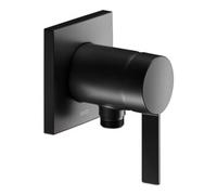 Keuco Keuco Kit de montage IXMO SOLO Pure encastré, raccord tuyau, carré, noir mat Quantité:1