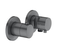 Keuco Keuco Kit de montage prêt à poser Edition 400 UP-THM, SA, Hlt, pour 2 robinets, chrome mat Quantité:1