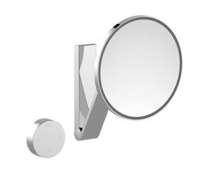 Keuco Keuco Kosmetikspiegel iLook_move d 212 mm, éclairé, encastré, verre dépoli, bronze satiné Quantité:1