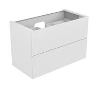 Keuco Keuco Meuble sous lavabo Edition 11 105x70x53,5cm, 2 tiroirs, blanc laqué, brillant Quantité:1