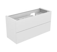 Keuco Keuco Meuble sous lavabo Edition 11 140x70x53,5 cm, avec LED, laqué mat, gris satin Quantité:1