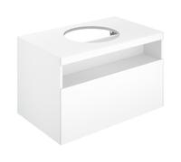 Keuco Keuco Meuble sous lavabo Stageline 80x55x49 cm, D cashm, Gl. cashm kl, m El. Quantité:1