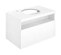 Keuco Keuco Meuble sous-lavabo Stageline 80x55x49cm, D env., G env. petit, sans él., avec HL Quantité:1