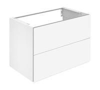 Keuco Keuco Meuble sous lavabo X-Line D chêne clair, glace clair, 80x60,5x49 cm, 2 tiroirs Quantité:1