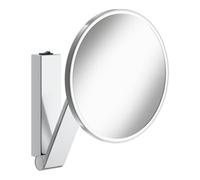 Keuco Keuco Miroir cosmétique éclairé iLook_move Ø 212 mm, pivotant, basculant, alu./finition Quantité:1