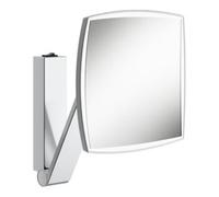 Keuco Keuco Miroir cosmétique éclairé iLook_move 200x200mm, bras S, pivotant, alu./fini Quantité:1