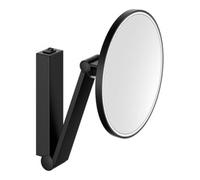 Keuco Keuco Miroir cosmétique éclairé iLook_move d 212mm, pivotant, basculant, noir mat Quantité:1
