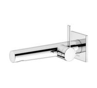 Keuco Keuco Mitigeur lavabo IXMO bec 219 mm, chromé, mural, rosace carrée Quantité:1