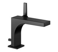 KEUCO Mitigeur monocommandé lavabo Edition 11 – saillie 136 mm, garniture d'écoulement – Noir mat