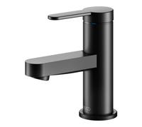 Keuco Keuco Mitigeur lavabo monocommande 60 IXMO Flat, bec 89 mm, sans garniture, noir mat Quantité:1
