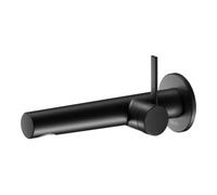 Keuco Keuco Mitigeur lavabo monocommande IXMO bec 219mm, noir mat, mural, ros. rond Quantité:1