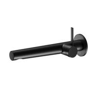 Keuco Keuco Mitigeur lavabo monocommande IXMO Pure, bec 243 mm, noir mat, mural, ros. rond Quantité:1