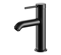 Keuco Keuco Mitigeur monocommande lavabo 100 IXMO Soft bec 114 mm, sans garniture, noir mat Quantité:1