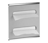 KEUCO PLAN Integral Modul lavabo 2, distributeur de serviettes en papier, charnières à droite, 44985011702, Couleur: chromé / aluminium - finish