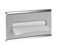 Keuco Keuco Modul Plan Integral lavabo 4 porte-papiers, 326x185x143mm, TA gauche, vc/Alu Quantité:1