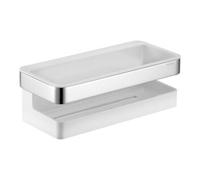 Keuco Keuco Panier de douche Collection Moll 2 pièces, 240x110mm, chromé/blanc Quantité:1
