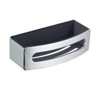 KEUCO Panier éponge Elegance 11658010001 – fixation cachée, 2 pièces, chromé/anthracite