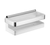 Keuco Keuco Panier de douche Moll 3 pcs, avec raclette en verre, chromé/blanc Quantité:1