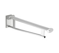 Keuco Keuco Plan Care Poignée d'appui rabattable WT 650 mm, freinée, chrome/noir Quantité:1