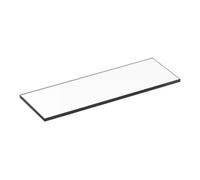 Keuco Keuco Planche en verre Cristallinglas 350x120mm, sans bord vert Quantité:1