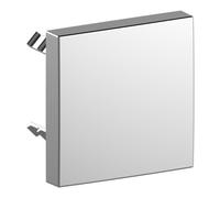 Keuco Keuco Plaque de recouvrement Plan Care angulaire, pour dérivation de tuyau, bronze brossé Quantité:1