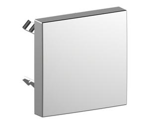 Keuco Keuco Plaque de recouvrement Plan Care angulaire, pour dérivation de tuyau, bronze brossé Quantité:1