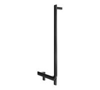 Keuco Keuco Poignée d'angle AXESS 90°, gauche, chromée, 381x851mm, noir mat Quantité:1