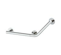 KEUCO PLAN Care poignée coudée, version droite, 34907170401, Couleur: Aluminium anodisé argent / chromé