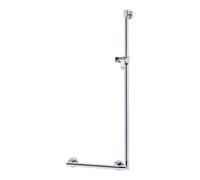 Keuco Keuco Poignée d'angle Plan Care 90G, utilis. à droite ou gauche, douche, chromé Quantité:1