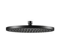 Keuco Keuco Pomme de tête 250 mm, r, plastique, noir mat Quantité:1
