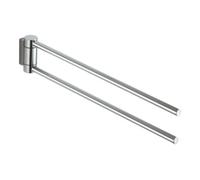 Keuco Keuco Porte-serviettes Plan 2 pcs, 438 mm, pivotant, alu argenté anodisé/vc Quantité:1