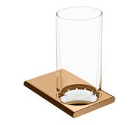 Keuco Keuco Porte-verre Edition 400 avec verre cristal véritable, bronze brossé Quantité:1