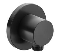 Keuco Keuco Raccord de tuyau IXMO chrome noir brossé, rosace ronde Quantité:1