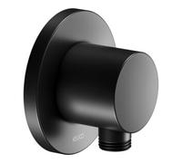 Keuco Keuco Raccord de tuyau IXMO noir mat, rosace ronde Quantité:1