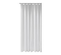 Keuco Keuco Rideau de douche Plan 60 degrés 1800x1400 mm, 8 œillets, blanc Quantité:1