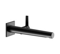 Keuco Keuco Robinet mural lavabo 2 trous Edition 11 UP, sans garniture, bec 243 mm, noir mat Quantité:1
