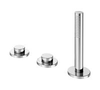 KEUCO Mitigeur baignoire EDITION 400 51530010500 sur rebord 3 trous monocommande Chromé