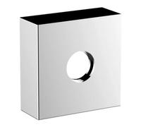 Keuco Keuco Rosace de rallonge carrée, pour raccord G 1/2, encastrée, bronze brossé Quantité:1