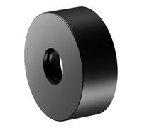 Keuco Keuco Rosace de rallonge ronde, pour raccords G 1/2, encastrée, noir mat Quantité:1